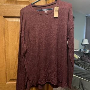 NWT maroon American Eagle Sweater